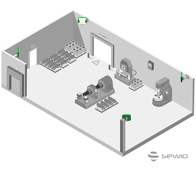 Teknopro RTLS geofencing